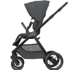 Kinderwagen Oxford Plus + draagmand Twillic Graphite