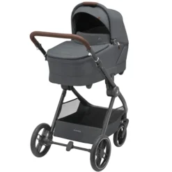 Kinderwagen Oxford Plus + draagmand Twillic Graphite