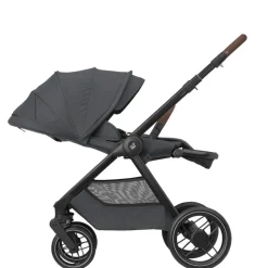 Kinderwagen Oxford Plus + draagmand Twillic Graphite