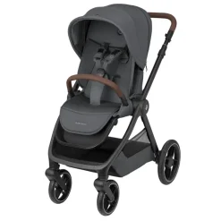 Kinderwagen Oxford Plus + draagmand Twillic Graphite