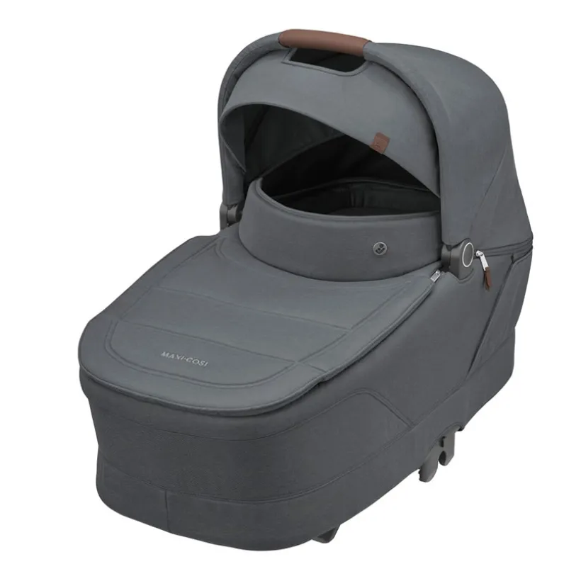 Kinderwagen Oxford Plus + draagmand Twillic Graphite