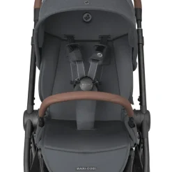 Kinderwagen Oxford Plus + draagmand Twillic Graphite