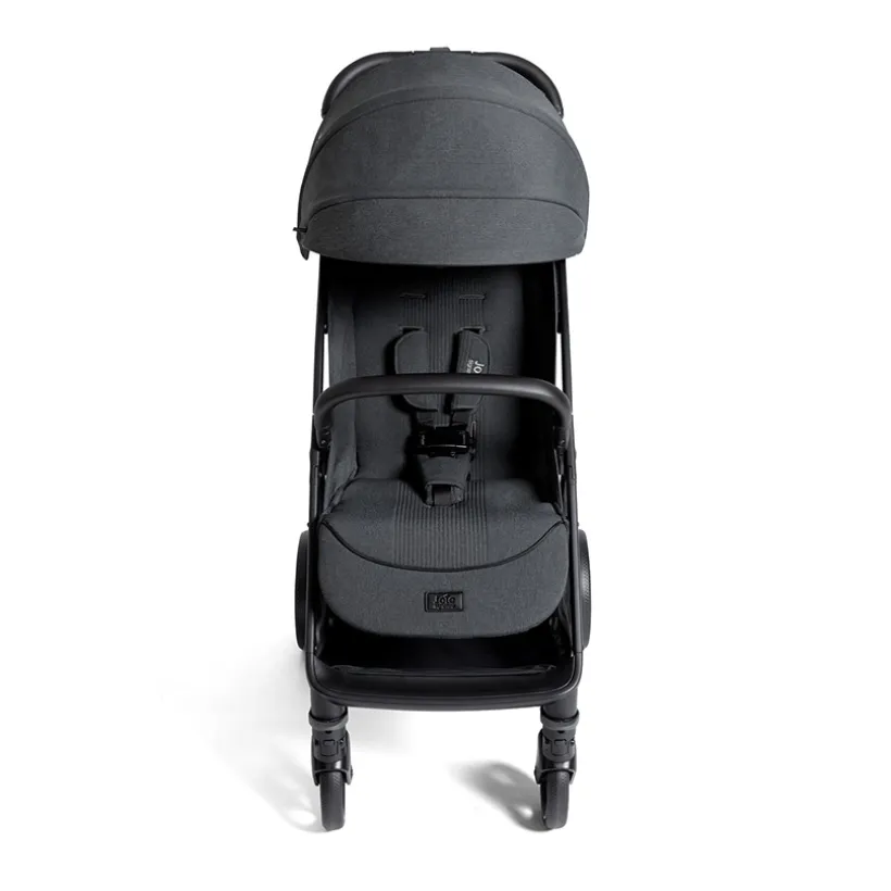 Kinderwagen Parcel LX Ebony compact ultralicht met verstelbare zitting en Autoclick-harnas Joie