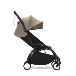 Kinderwagen Stokke® YOYO³ vanaf 6 maanden - Frame zwart/Taupe