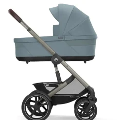 Kinderwagen Talos S Lux Frame Taupe - Stormy Blue