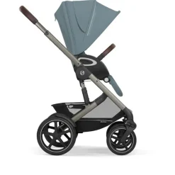 Kinderwagen Talos S Lux Frame Taupe - Stormy Blue