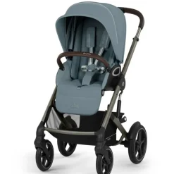 Kinderwagen Talos S Lux Frame Taupe - Stormy Blue
