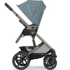 Kinderwagen Talos S Lux Frame Taupe - Stormy Blue