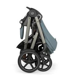 Kinderwagen Talos S Lux Frame Taupe - Stormy Blue