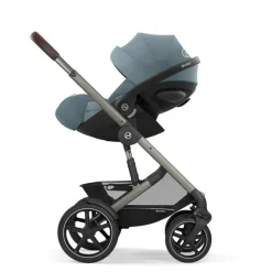 Kinderwagen Talos S Lux Frame Taupe - Stormy Blue