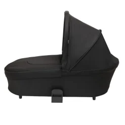 Kinderwagen trio Alba met draagmand zwart/champagne
