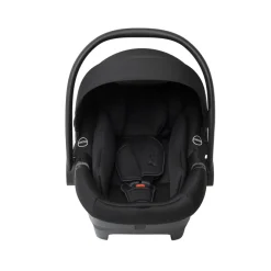Kinderwagen trio Alba met draagmand beige/zwart