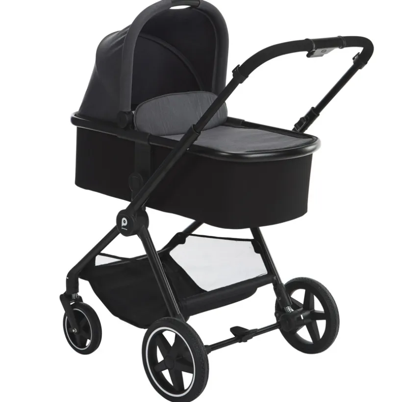 Kinderwagen trio Athéna met i-Prim autostoel in grijs