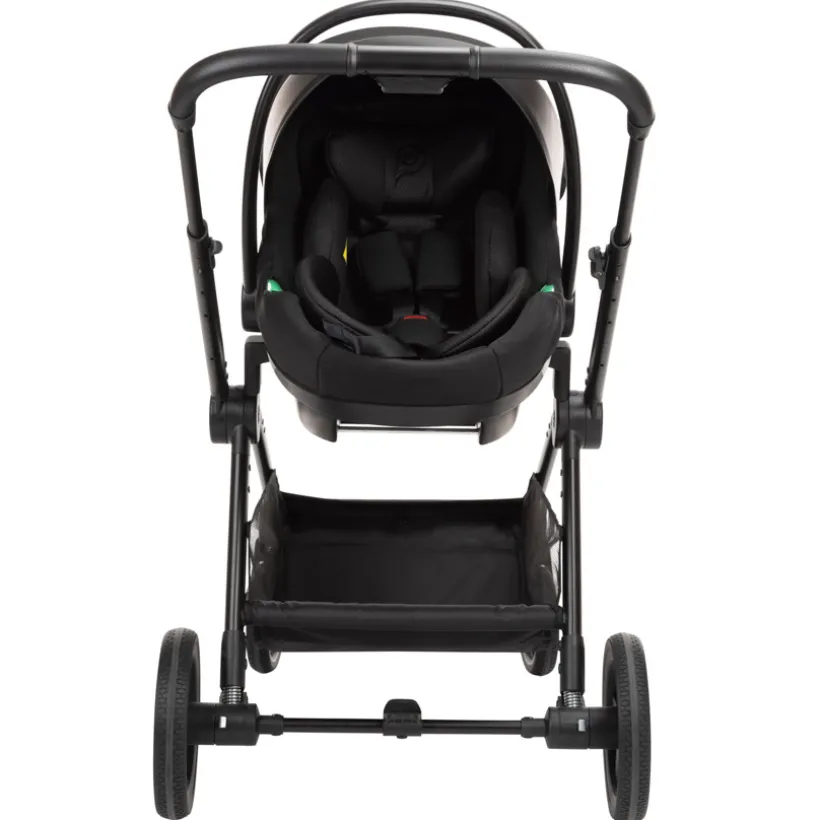 Kinderwagen trio Athéna met i-Prim autostoel in grijs