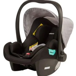 Kinderwagen trio combinatie met autostoel en mand grijs gemêleerd/zwart