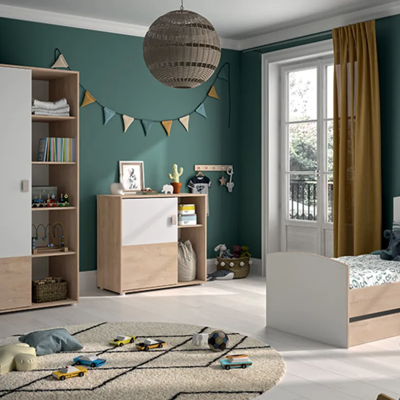 Kit luiertafel voor de commode Emma Eiken Blond