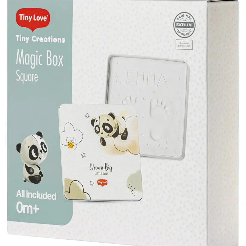 Kit magische doos hand & voetafdrukken Wit