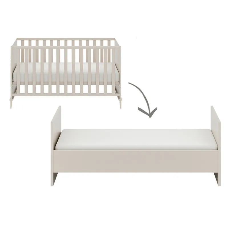 Kit ombouwpanelen bed 70x140cm Sister LOU Cashmere Beige