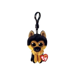 Kleine Beanie Boo’s sleutelhangerpluche Spirit Duitse herder met pailletten ogen