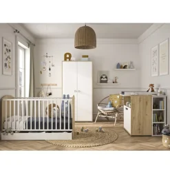 Kleine bibliotheekkast voor de commode Arthur - Wit
