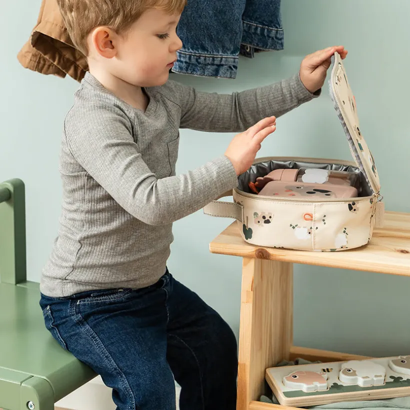 Kleine isothermische lunchtas 2,8L Tiny Trails Zand