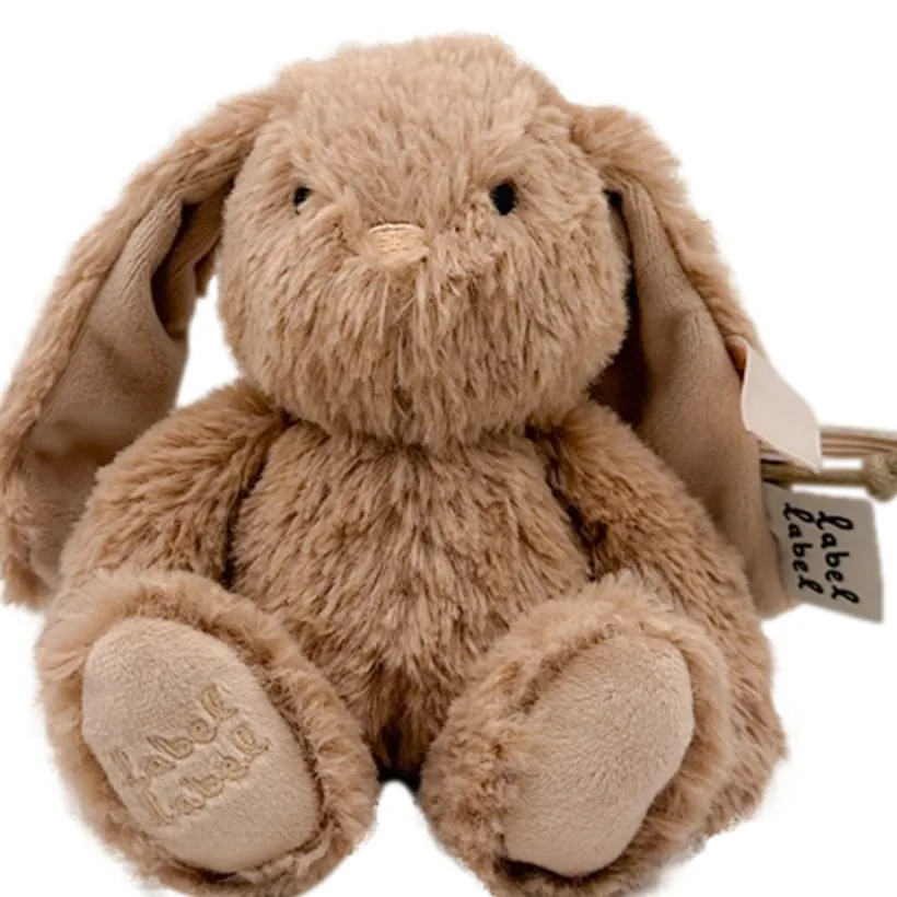 Kleine Knuffel Konijn Rosa Nougat Maat S