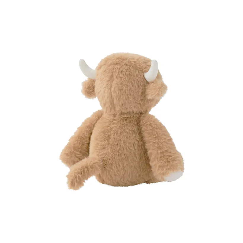 Kleine pluche Fluffy Highland-koe beige uit collectie Fluffy, Orso & Lily
