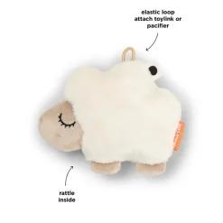 Kleine sensorische rammelaar Sheepy Zand