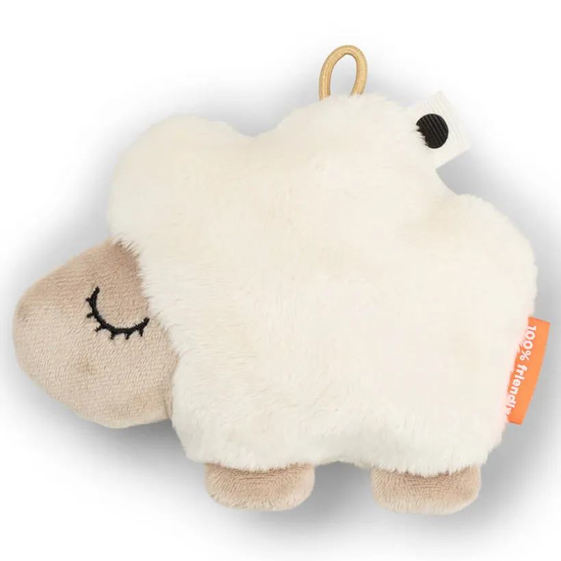 Kleine sensorische rammelaar Sheepy Zand