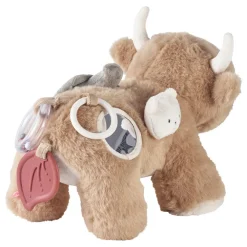 Knuffel activiteiten & ontwikkeling Koe Fluffy Beige
