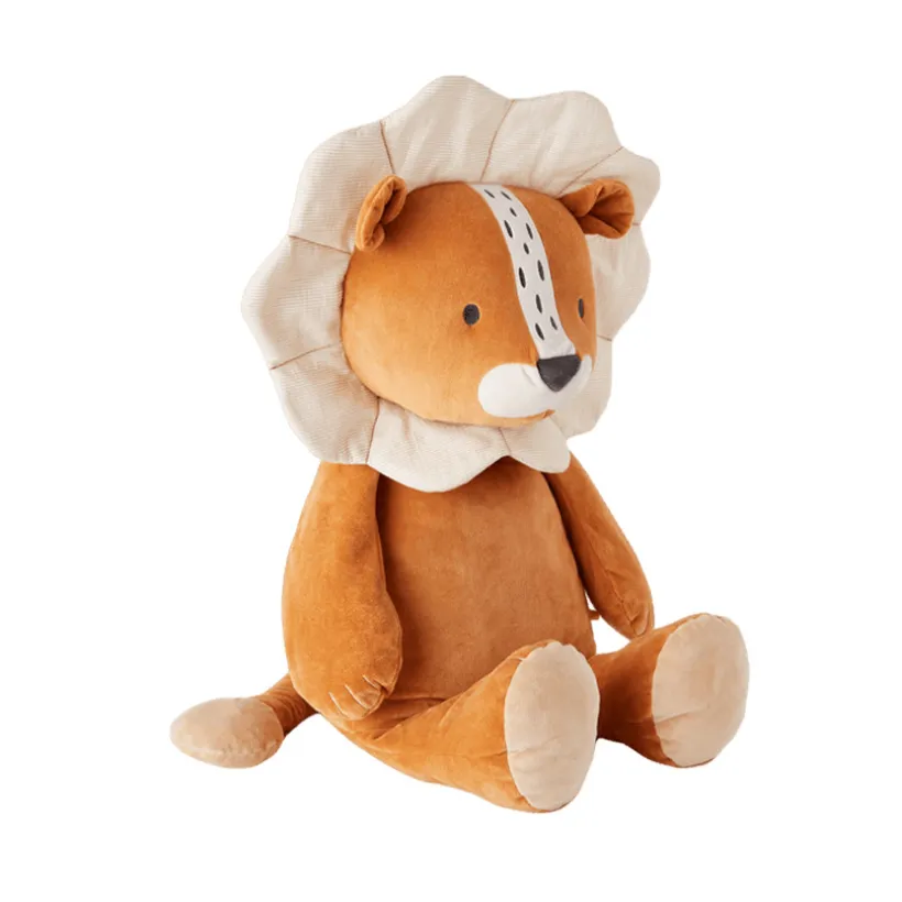 Knuffel Babou - Veloudoux - 80cm - Karamel