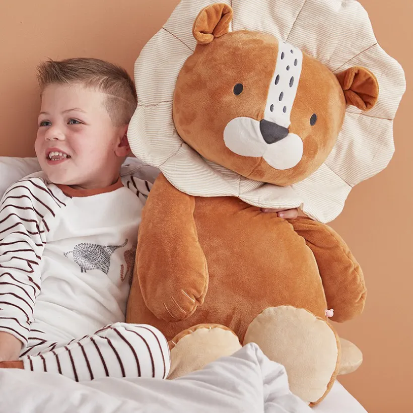 Knuffel Babou - Veloudoux - 80cm - Karamel