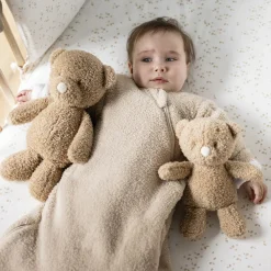 Knuffel baby beer - 24 cm - Fanfan - teddy - Caramel