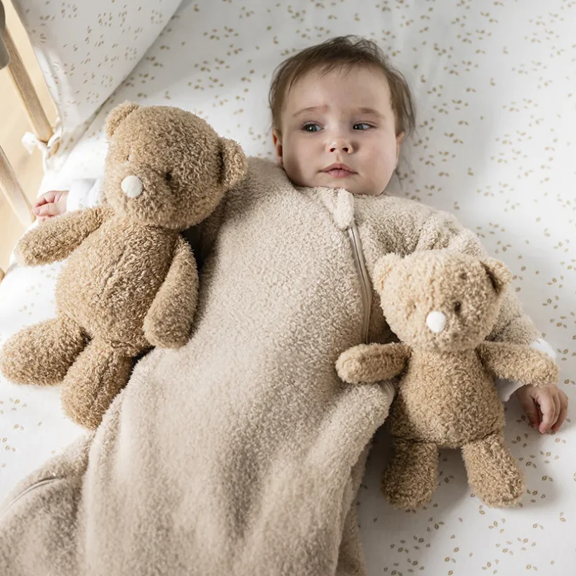 Knuffel baby beer - 24 cm - Fanfan - teddy - Caramel