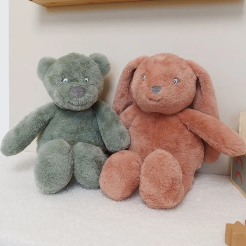 Knuffelbeer Honey 45cm Kleigroen