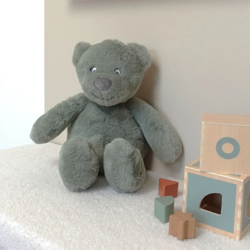 Knuffelbeer Honey 45cm Kleigroen