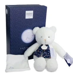 Knuffelbeer lichtgevend 28cm Maanlicht