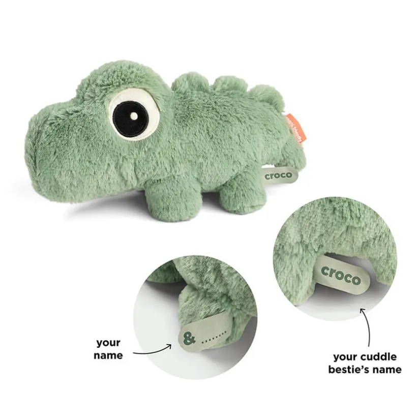 Knuffel Bestie 28cm Croco Groen