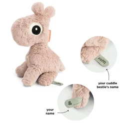Knuffel Bestie 26cm Raffi Roze