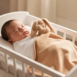 Knuffeldeken Konijn Warm Beige