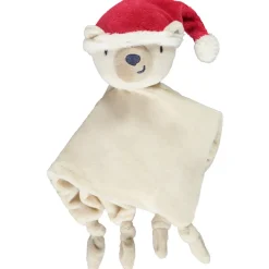Knuffeldoekje kerstbeer in sherpa voor baby