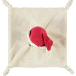 Knuffeldoekje kerstbeer in sherpa voor baby
