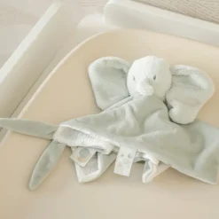 Knuffeldoekje Olifant 27cm Lindegroen