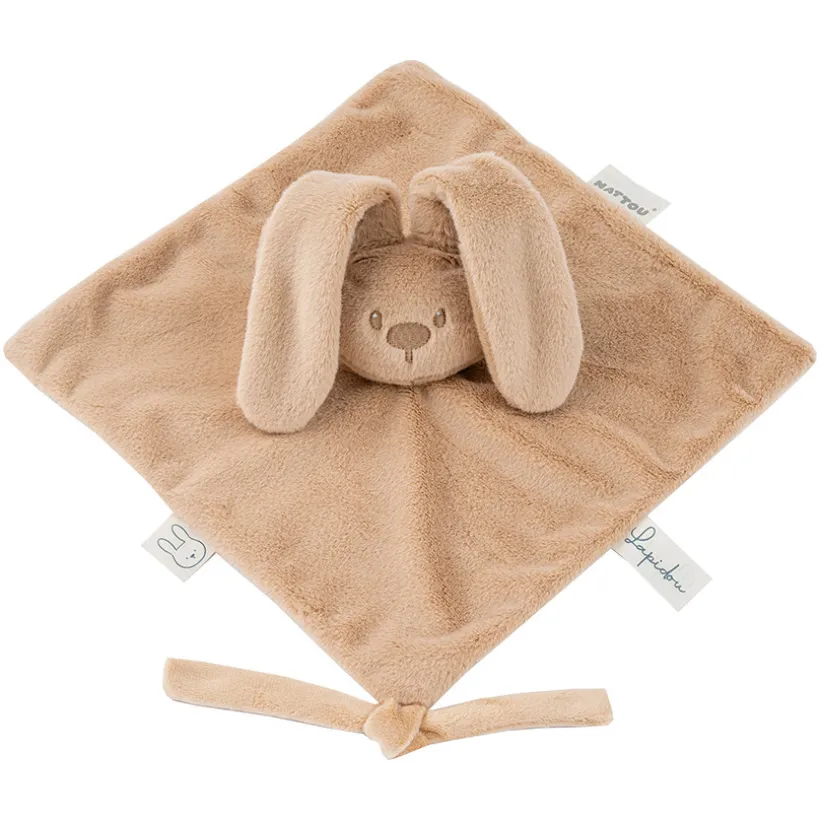 Knuffeldoek Konijn 27cm Warm Beige