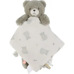 Knuffel doudou omkeerbaar Dag/Nacht Beer Orso Ecru