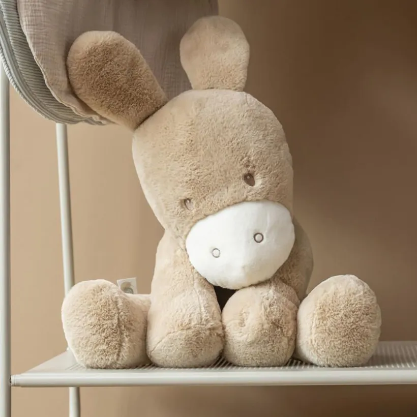 Knuffel Ezel 60 cm Karamel