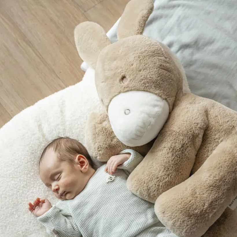 Knuffel Ezel 60 cm Karamel