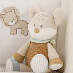 Knuffel - Flo de vos - Munt groen - 32 cm