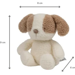 Knuffel hond nachtlamp - Teddy - Vanille
