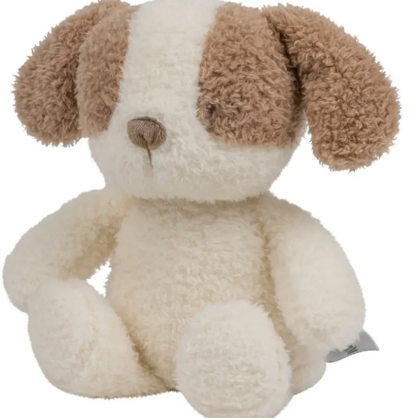 Knuffel hond nachtlamp - Teddy - Vanille